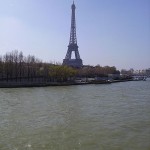 Eiffel Tower View from the Seine River